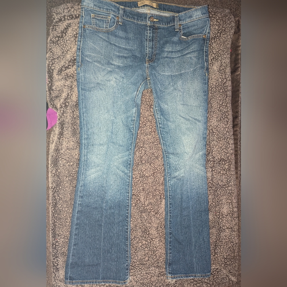 OLD NAVY DENIM Low Waist Boot-Cut Stretch Jeans 👖 16L